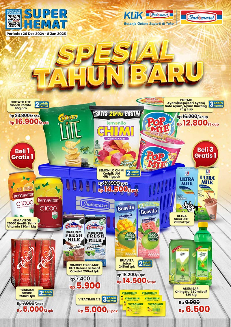 Spesial Tahun Baru Indomaret Merayakan Semarak Pergantian Tahun